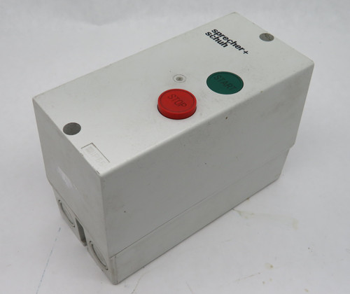 Sprecher + Schuh CAK7-9-575-TKJ-U2 Enclosed Starter 600V 60Hz COS DMG USED