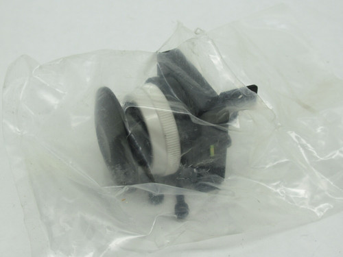 SMC VM-30CB Push Button Actuator for Mechanical Valve w/ Black Mushroom Cap NOP