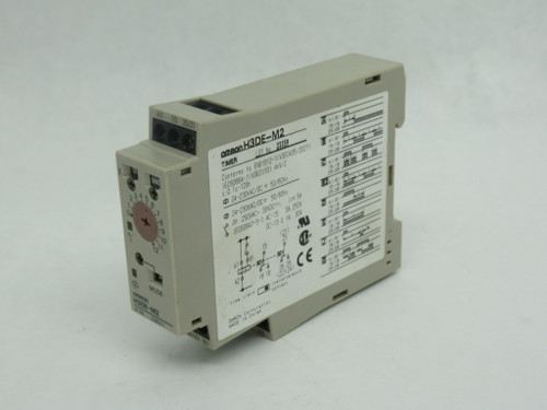 Omron H3DE-M2 AC/DC24-230 Multifunction Timer 24-230VAC/DC 0.1s-120h DPDT NEW