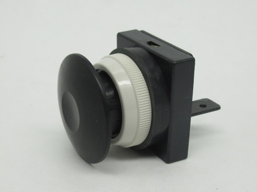SMC VM-30CB Push Button Actuator for Valve Black Mushroom Cap MISSING SCREWS NOP