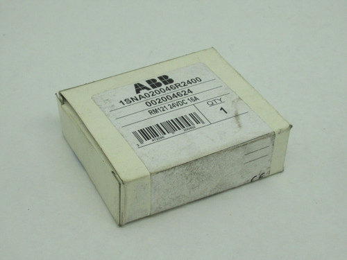 ABB 1SNA020046R2400 Rail-Mount Relay RM121 24VDC 16A BOX DAMAGE NEW