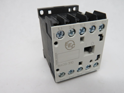 EEC BA09-310-N Mini Contactor 24VDC 1NO 5HP 9A 600V 3P NEW