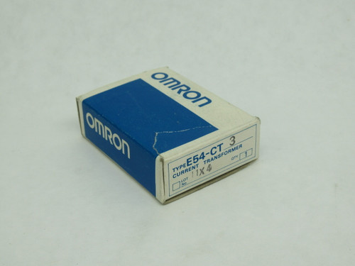 Omron E54-CT3 Current Transformer 120A NO CONNECTORS NEW