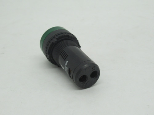 Baco S20SA20 One-Piece Pilot Light 120V 2.6W Green Lens No Lamp Included NOP