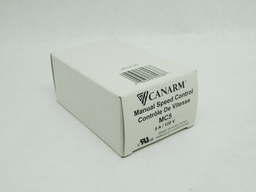 Canarm MC5 Industrial Ceiling Fan Speed Control 120V 5A NEW