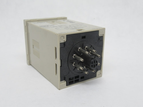 Omron H3CA-8H-AC100/110/120 Timer 0.1s-9990h 100/110/120V 50/60Hz 3A@250V NOP