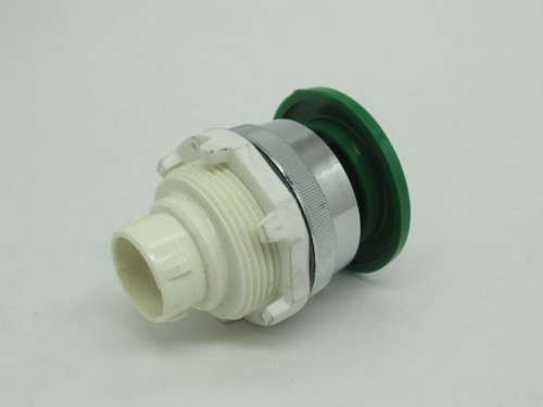 Baco T16AD02 Spring-Return Mushroom Head Push Button Green Cap SHELF WEAR NOP