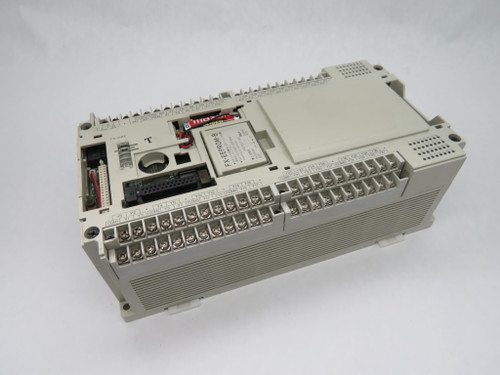 Mitsubishi FX2-64MT Combined I/O Module 64I/O RUST/MISSING FRONT PLATES USED