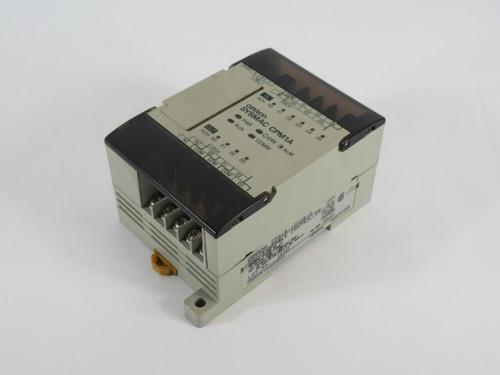 Omron CPM1A-10CDR-D Programmable Controller 24VDC 6W 5mA 12mA 250VAC 2A/Pt USED