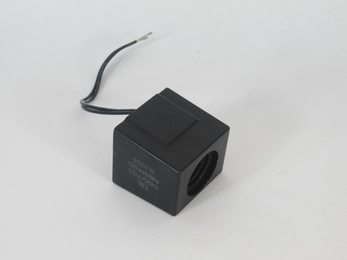 Parker 692619 Directional Valve Solenoid Coil 120V@60Hz 110V@60Hz USED