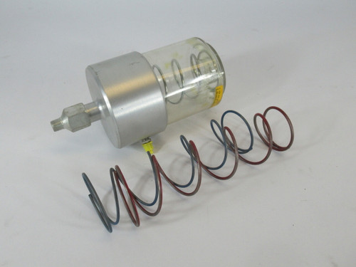 LubeSite 360 Auto Grease Feeder 60oz Reservoir 1/8" NPT C/W Springs USED