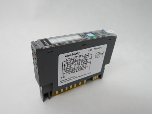 Allen-Bradley 1734-8CFG Series C Point I/O Module Output: 24VDC 0.5A 3A USED
