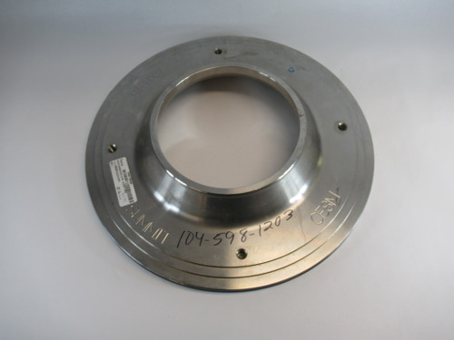 Summit 104-598-1203 Side Suction Plate 17.5" OD 8" ID 6X8-18 SHELF WEAR NOP