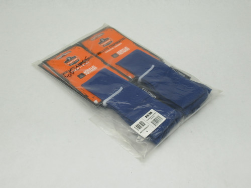 Ergodyne 12307 Chill-Its 6700 Cooling Headband Solid Blue *6-Pack* NWB