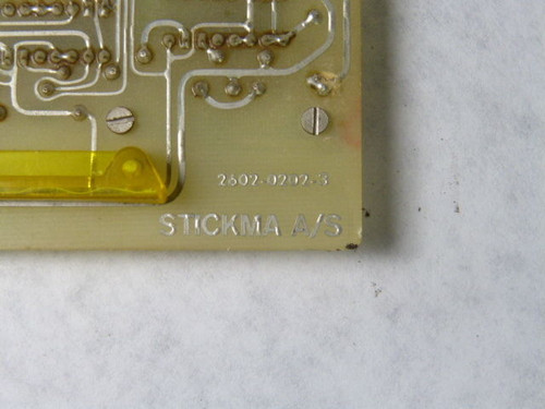 Stickma 2602-0202-3 Memory Board USED