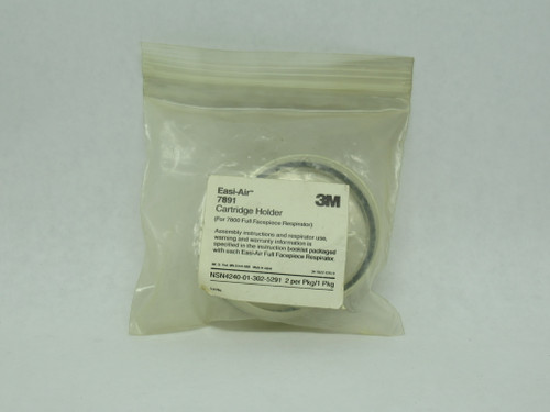 3M 7891 Easi-Air Respirator Cartridge Holder *2-Pack* NWB