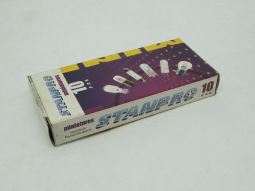 Stanpro 40 Miniature Incandescent Bulb 6.3V 0.15A Lot of 5 SHELF WEAR NEW