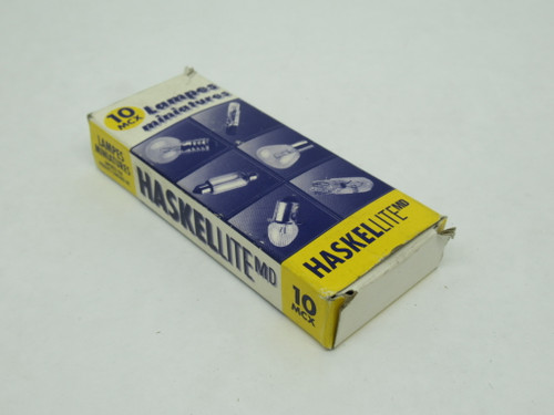 Haskellite SP-120 Miniature Incandescent Bulb 48V 2W Lot of 7 SHELF WEAR NEW