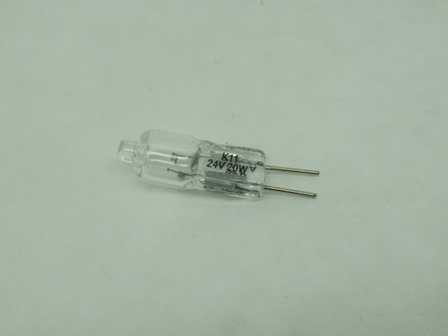 Satco S1986 Bi-Pin Halogen Bulb 24V 20W G4 BOX DAMAGE NEW