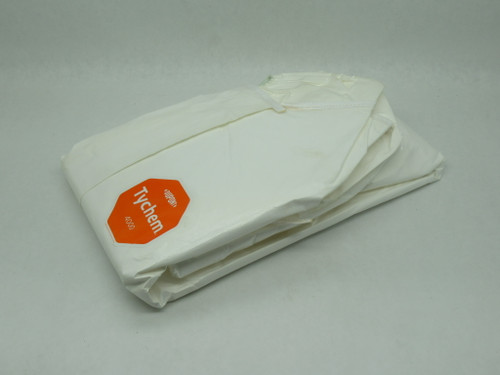 Dupont SL122BWH3X001200 Tychem 4000 Coverall White Size 3X *LOT OF 2* NOP