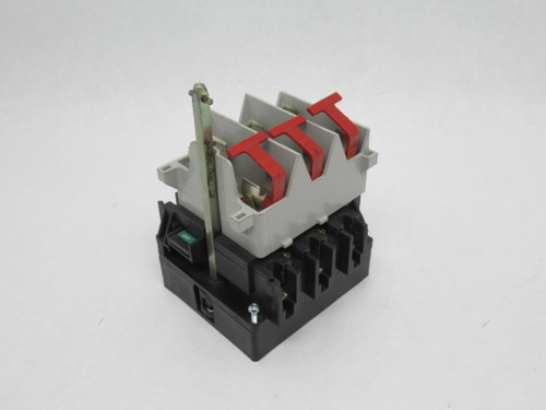 Sprecher + Schuh L10-NJ030P3 Rotary Disconnect Switch 30A 600V 4.75" Shaft USED