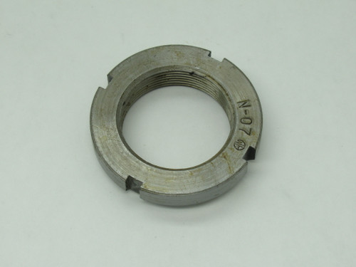 Whittet-Higgins N-07 Bearing Locknut 2.063" OD 1.376" ID 0.448" W NOP