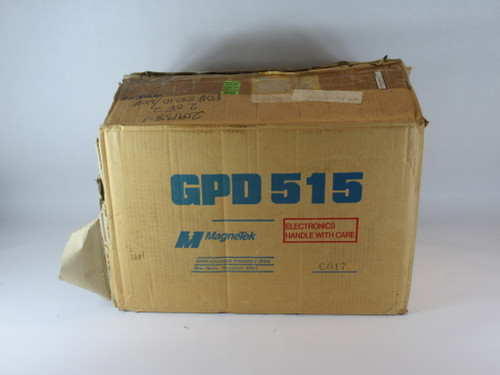 Magnetek 5017-FVG+ Variable Frequency AC Drive 3Ph 15HP 575V COS DMG/DMG BOX NEW