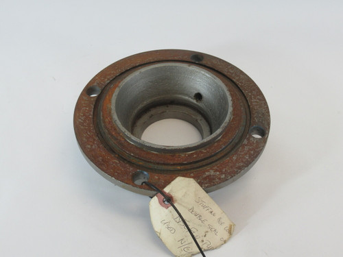 Discflo Stuffing Box Cover 7.75" OD 2.375" LTB 2.625" Bore RUST USED