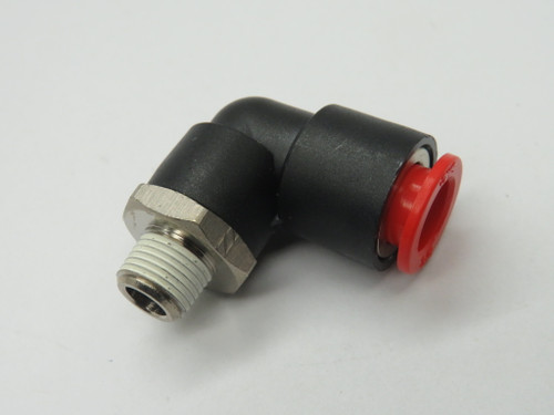 SMC KQL11-34S-X23 Male Elbow Push-In Fitting 3/8" Tube 1/8" NPT NOP