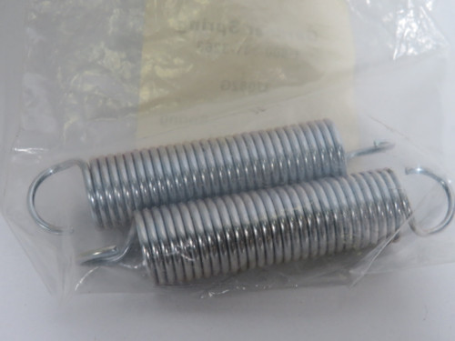 Gardner Spring 37082G Steel Extension Spring 0.625x0.069x3.00" Lot of 2 NWB