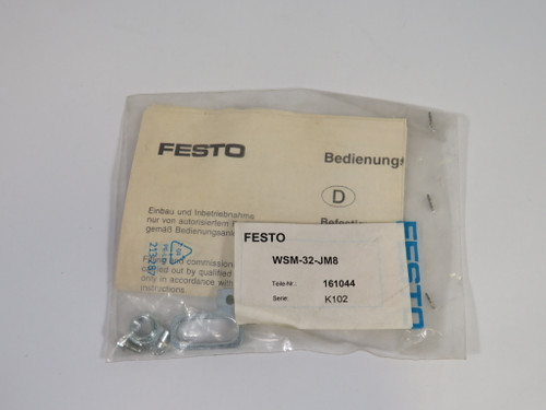 Festo 161044 WSM-32-JM8 Sensor Mounting Kit ! NWB !