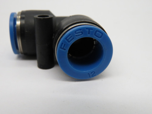 Festo 153074 QSL-12 Push-In L-Connector 12mm Tube OD ! NOP !
