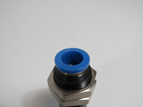 Festo 153159 QSS-8 Push-In Bulkhead Connector 8mm ! NOP !