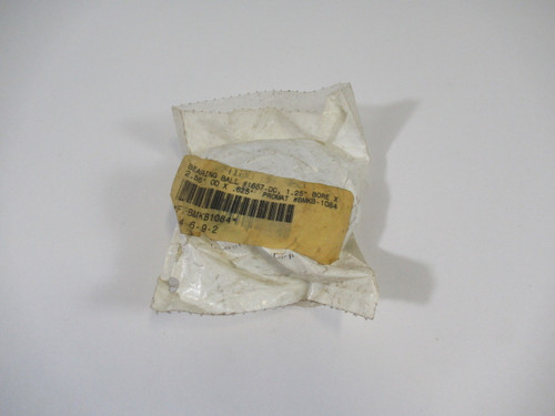 General Bearing Corp 1657-DC Ball Bearing 1.25"ID 2.56"OD 0.625"W ! NEW !