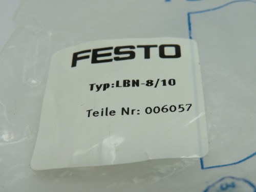 Festo 6057 LBN-8/10 Clevis Foot ! NWB !