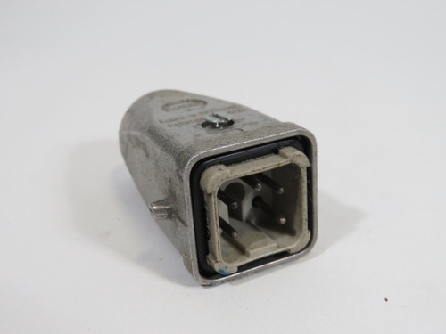 Contact H-A 10.4310 Connector Plug 600V w/ H-A 3MTGV Enclosure USED
