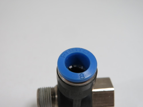 Festo 153185 QSTF-1/8-8-B Push-In T-Fitting G1/8" Thread 8mm Tube OD  NOP