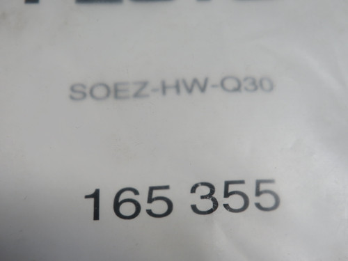 Festo 165355 SOEZ-HW-030 Mounting Bracket for Optoelectric Sensor ! NWB !