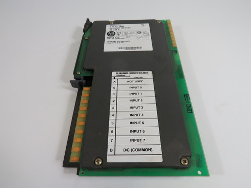 Allen-Bradley 1771-IB DC Input Module 12-24VDC Series A Rev. J01 USED