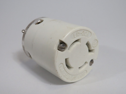 Generic L15-20C Twist-Lock Connector Insert 20A 250V 4W 3P USED