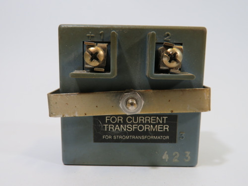 Cewe PC-621 Analog Ammeter 0-120A *Dirt in Case* USED