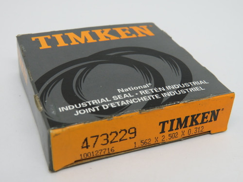 Timken/National 473229 Oil Seal 1.562" ID 2.502" OD 0.312" W ! NEW !