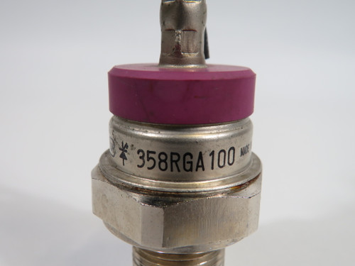 Nihon 358RGA100 Gate Turn-Off Thyristor 5"/7" Wires *Some Rust* USED