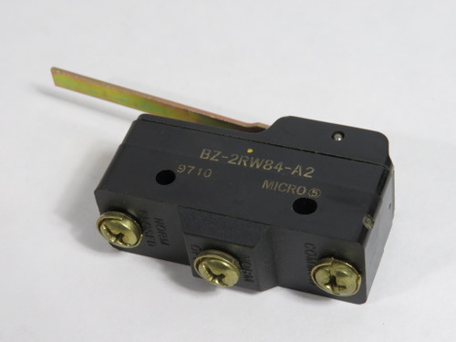 Micro Switch BZ-2RW84-A2 Snap Action Switch 15A@125/250/480V 1/8HP@125V NOP