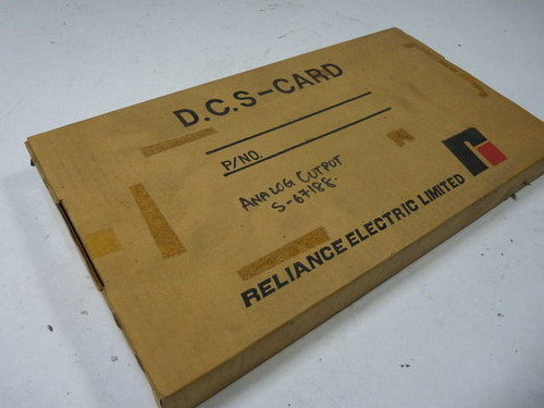 Reliance S-67118B Output Module Analog 4PT ! NEW !