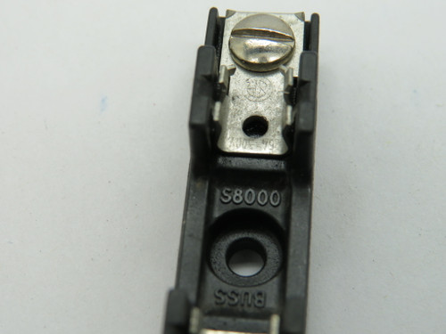 Bussmann S8000-1 Fuse Block 25A 300V 1 Pole Screw Terminals 1/4"x1-1/4" ! NOP !