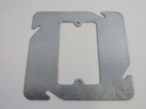 Generic Square Box Cover Steel 4-7/8" OD ! NOP !