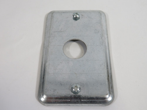 Generic Junction Box Cover 7/8" Knockout ! NOP !