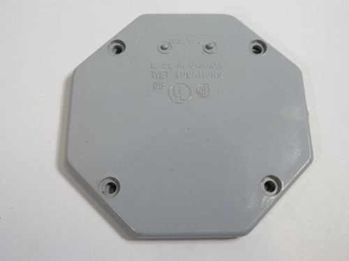 Scepter SCEOB15/10 COVER ONLY for Octagonal PVC Slab Box 077983 Lot of 2 USED