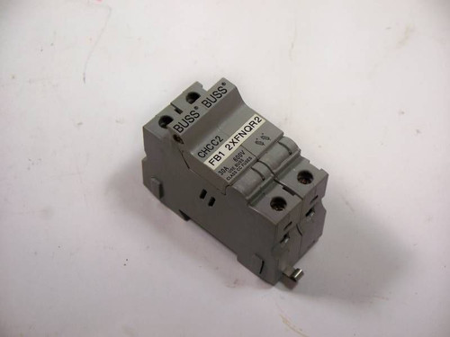 Bussmann CHCC2 Fuse Holder 30A 600V 2-Pole USED
